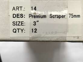 C & A Brushware Premium Scraper 75mm 3