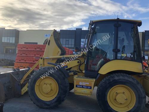 2008 Komatsu Backhoe WB97S in Good Condition  with 4550 Hours in