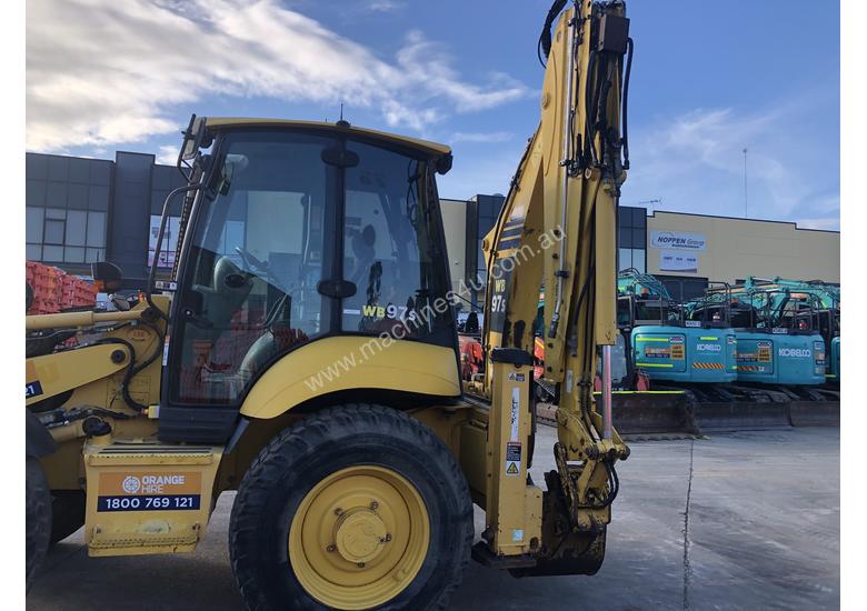 caption 2008 Komatsu Backhoe WB97S in Good Condition with 4550 Hours in