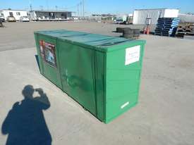 SingleTrussed Container Shelter PVC Fabric - picture0' - Click to enlarge