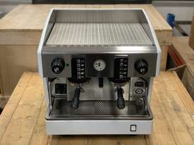 WEGA ATLAS COMPACT EVD 2 GROUP WHITE ESPRESSO COFFEE MACHINE - picture0' - Click to enlarge