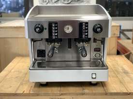WEGA ATLAS COMPACT EVD 2 GROUP WHITE ESPRESSO COFFEE MACHINE - picture1' - Click to enlarge