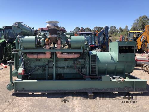 1800 KVA Detroit Diesel V16  149 NEWAGE STAMFORD GENSET with only 184Hrs Ex Australian Government 