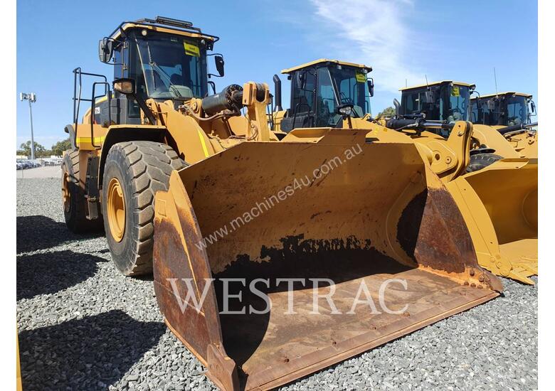caption CATERPILLAR 972M Mining Wheel Loader