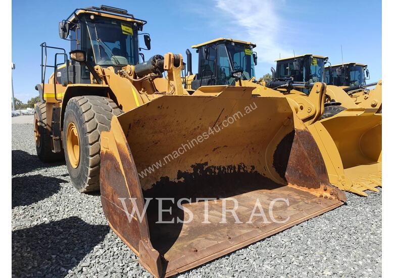 caption CATERPILLAR 972M Mining Wheel Loader