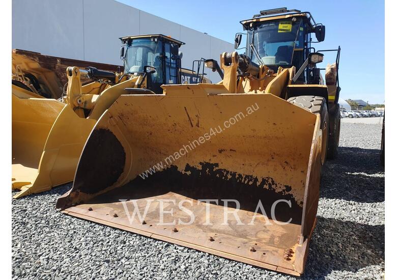 caption CATERPILLAR 972M Mining Wheel Loader