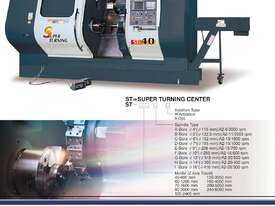 Super Turning Center ST-80B-2S Twin Spindle (Optional C-axis) - picture2' - Click to enlarge