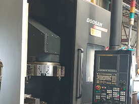 2013 Doosan Puma V550 CNC Vertical Lathe with 21