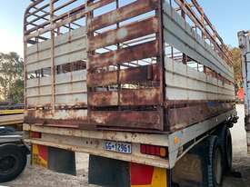 Trailer Pig Trailer With Cattle Crate SN875 GG12961 - picture0' - Click to enlarge