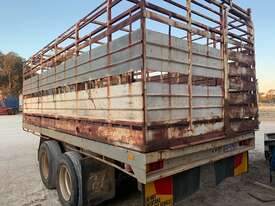 Trailer Pig Trailer With Cattle Crate SN875 GG12961 - picture2' - Click to enlarge