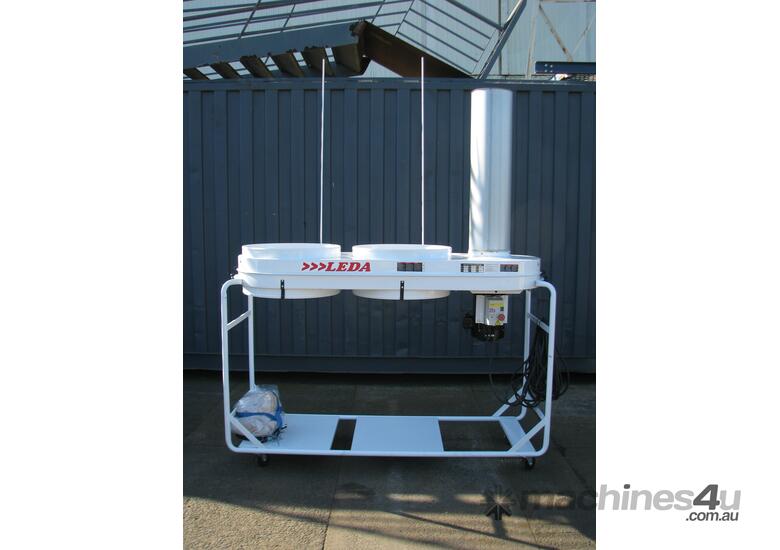 caption 5HP Twin Bag Dust Extractor Collector - LEDA SF-005V