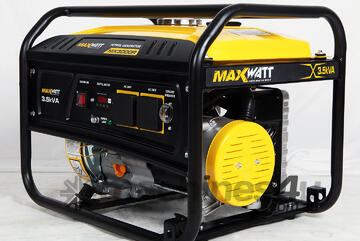 MACFARLANE - 3.5kVA Maxwatt Recoil Start Petrol Generator