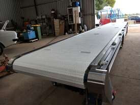 Fruit and vegetable conveyor inspection material handling custom made in Australia - picture0' - Click to enlarge
