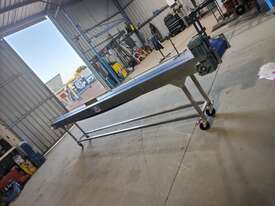 Fruit and vegetable conveyor inspection material handling custom made in Australia - picture1' - Click to enlarge