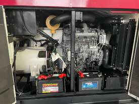 Quality Used Japanese Super Silent 50kVA Generator with Long Range Tank - picture0' - Click to enlarge