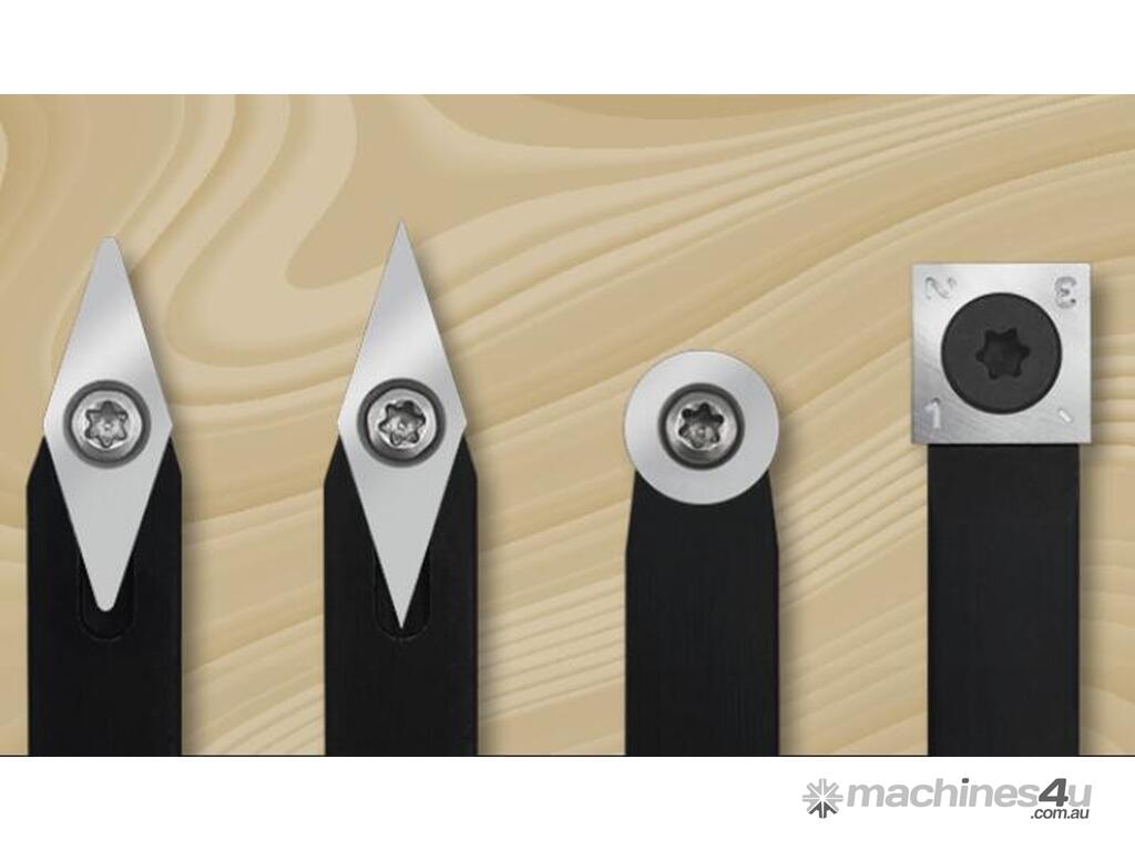 New woodfast 5Pce Woodturning System With Carbide Insert Cutters