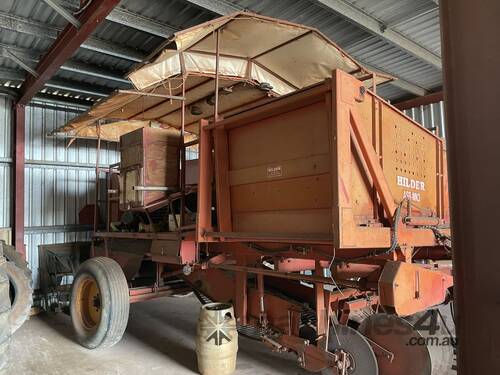 Used Hilder single row potato harvester