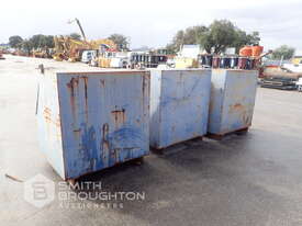 3 X METAL STORAGE BOXES - picture1' - Click to enlarge