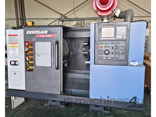 2012 Doosan Lynx 220MA Turn Mill CNC Lathe