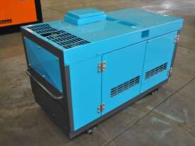 100 CFM Airman Silenced Industrial Diesel Compressor , Serviced Tested and New Paint  - picture0' - Click to enlarge