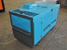 100 CFM Airman Silenced Industrial Diesel Compressor , Serviced Tested and New Paint  - picture1' - Click to enlarge
