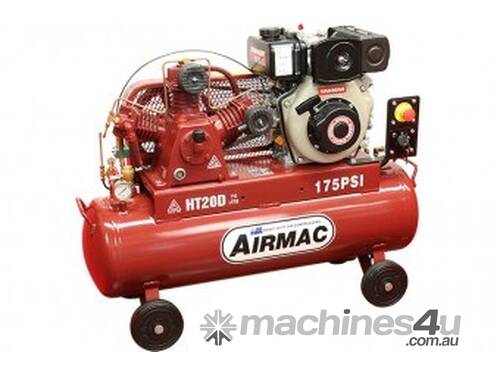 caption Airmac HT20D 175 PSI with Electric Start