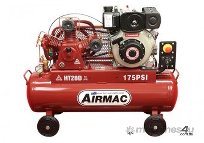 caption Airmac HT20D 175 PSI with Electric Start