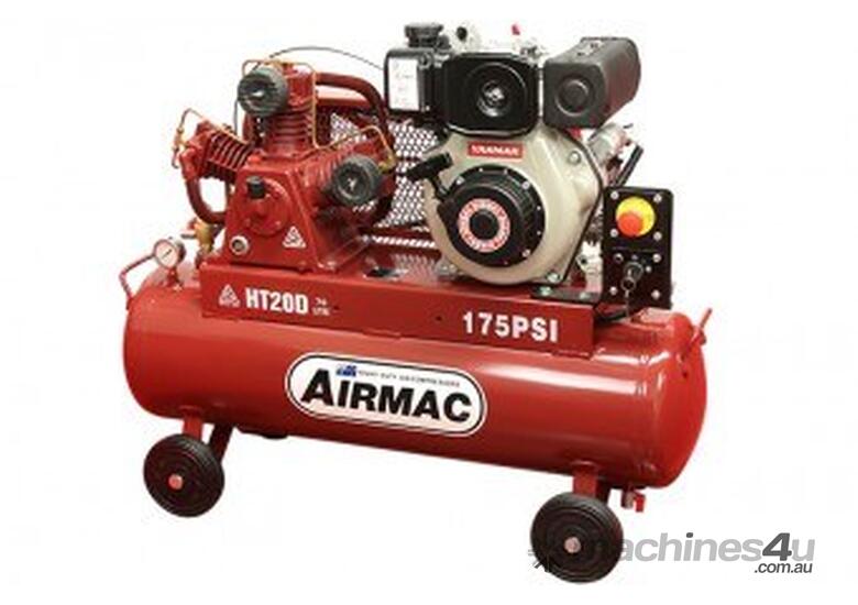 caption Airmac HT20D 175 PSI with Electric Start