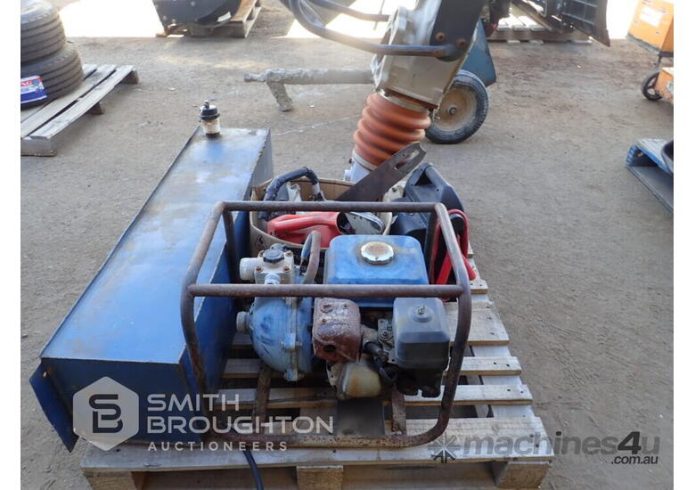 Used PALLET COMPRISING OF WATER PUMP FUEL TANK JUMPING JACK PARTS Fuel