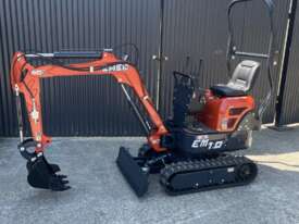 Mini Excavator EM1.0 & Trailer Package + FREE Attachments - picture0' - Click to enlarge