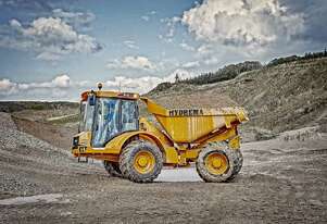 Hydrema 912GS Dump Truck (147 hp) Efficient Hauling in Tight Spaces!
