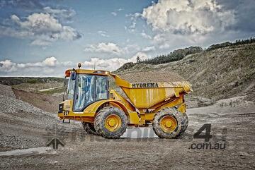 Hydrema 912GS Dump Truck (147 hp) Efficient Hauling in Tight Spaces!