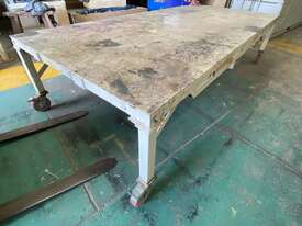 Fabrication/Work Table - 10mm Plate Top  - picture0' - Click to enlarge