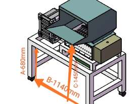 Commercial Dual Shaft Shredder with Conveyor Belt - picture0' - Click to enlarge