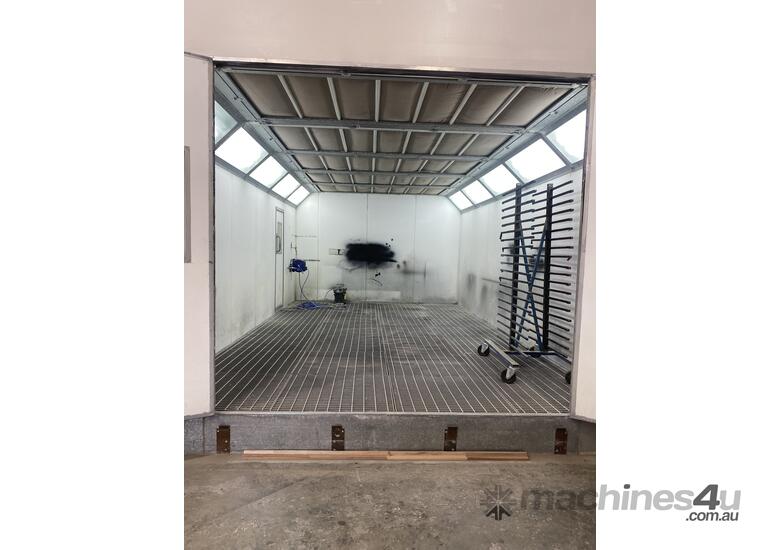 Used 2010 Seetal Spray booth full down draft industrial low bake oven Spray booths in , Listed
