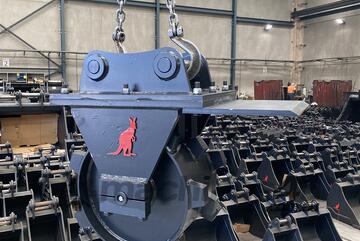 4 - 6 Ton Excavator Compaction Wheel Volvo