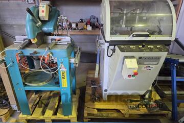 LUNA MS400 Compound Mitre. FOM PANDA 400 POPUP ALUM SAW Italy. OMGA TWIN SAW. BROBO 400mm 240v