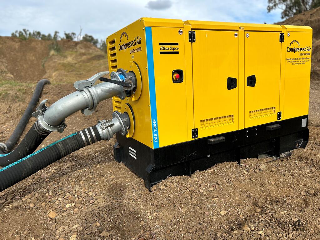 New 2023 Atlas Copco PAS150HF Irrigation Equipment in MOREE, NSW