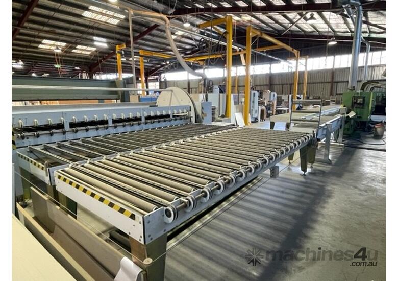 Used HOMAG Homag Post Forming Line Laminate Press Glue Spreader