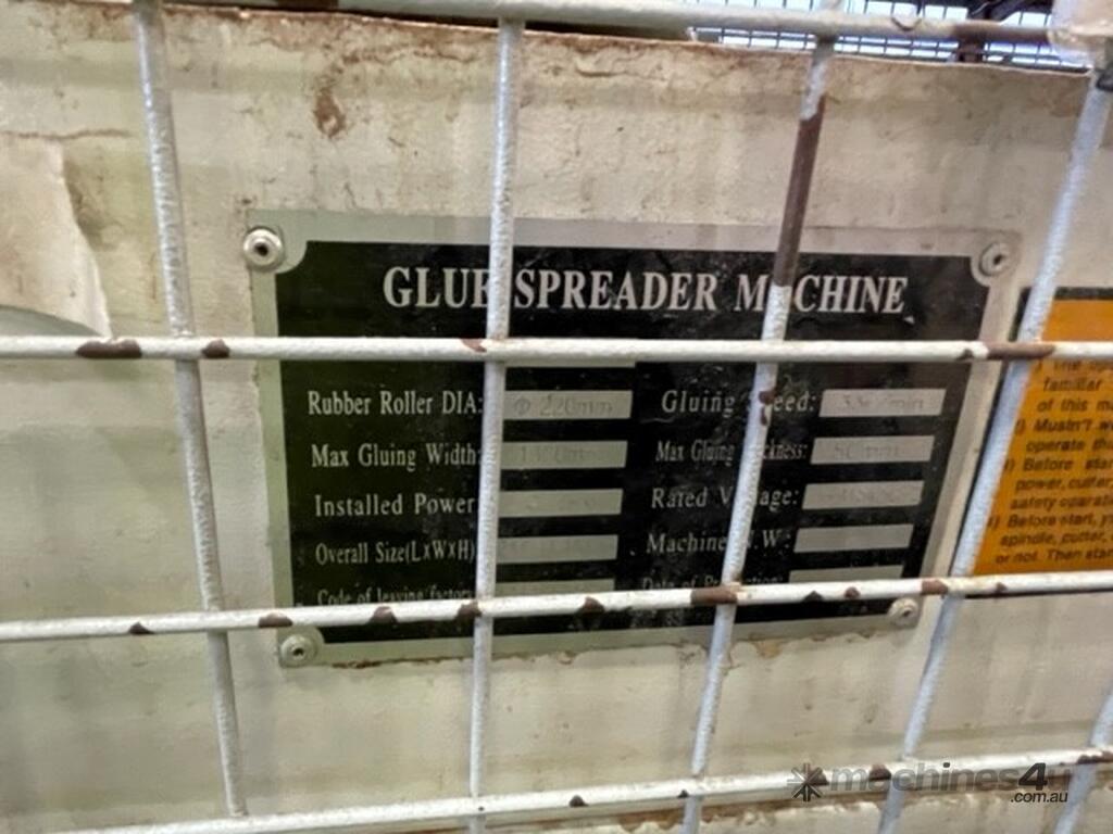 Used HOMAG Homag Post Forming Line Laminate Press Glue Spreader