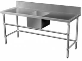 Bracyo SS-RL Single Bowl Stainless Steel Sink (700 - picture0' - Click to enlarge