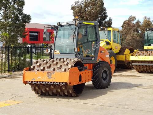 HAMM 3307P 7T PAD DRUM ROLLER WITH A/C CABIN AND 1750 HOURS