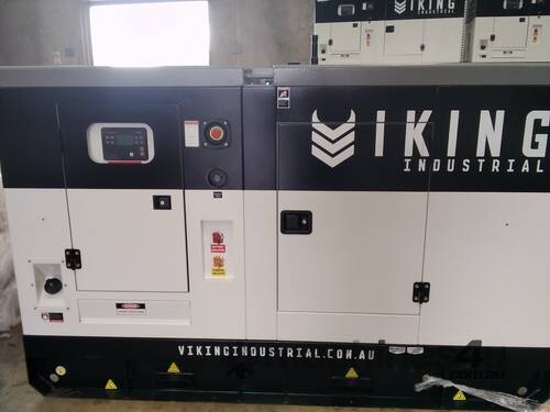 caption Viking Industrial 40kVA Diesel Generator with Cummins Engine - New