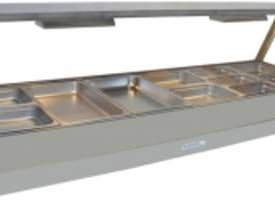Hot Foodbar Roband E26 Double Row Straight Glass  - picture0' - Click to enlarge