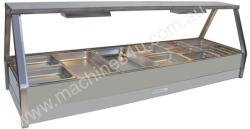 Hot Foodbar Roband E26 Double Row Straight Glass 