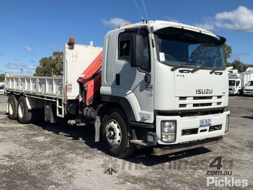 2012 Isuzu FVZ 1400 Crane Tipper Day Cab