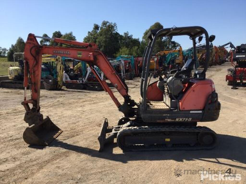 Used 2013 Kubota 2013 Kubota KX713 Super Series Excavator Rubber