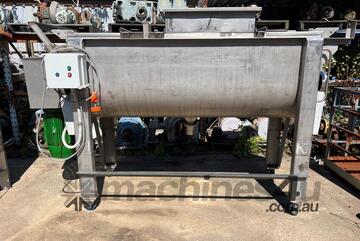 Stainless Steel Ribbon Mixer, approx 800 litre, 11kw