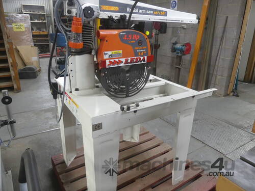 Leda 350mm 4.5hp radial arm saw