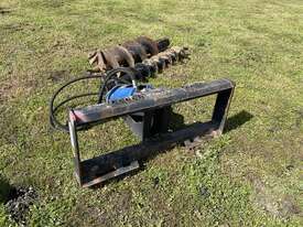 Himac Hydraulic Post Hole Digger - picture1' - Click to enlarge